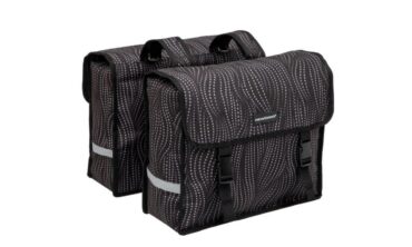 New Looxs Doppelpacktasche Fiori Alma schwarz 30L
