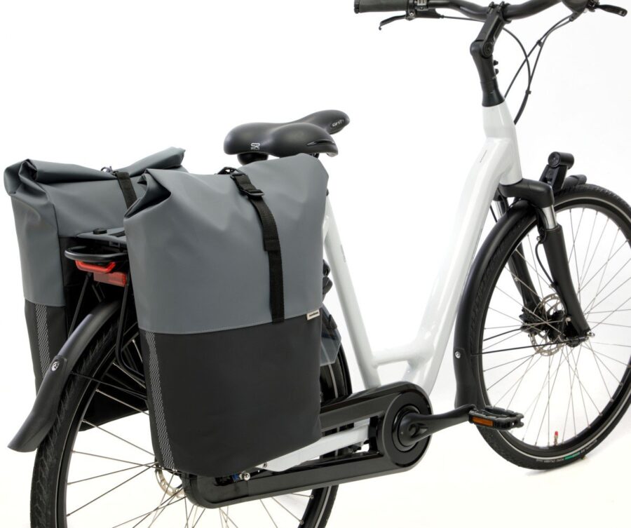 New Looxs Doppelpacktasche Nyborg dunkelgrau / sch